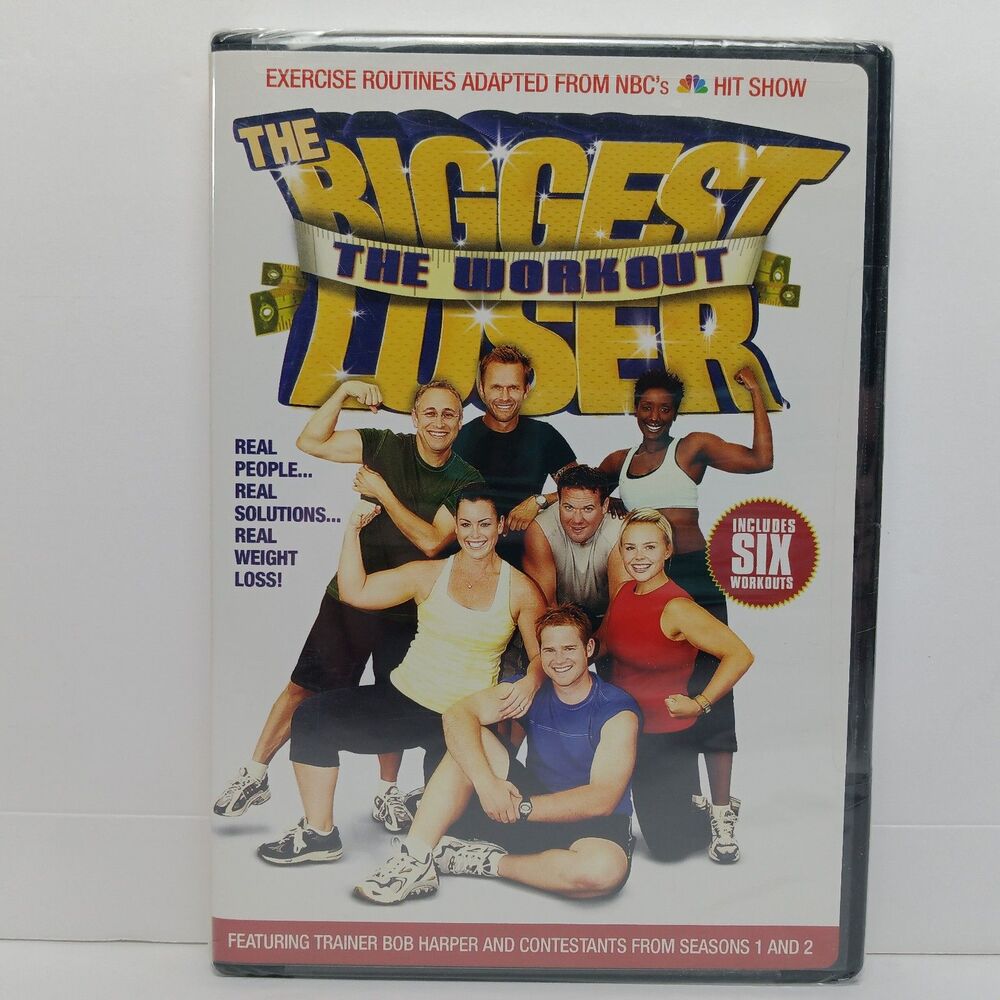 The Biggest Loser: The Workout DVD 2005 NBC Bob Harper Fitness 6 Workouts